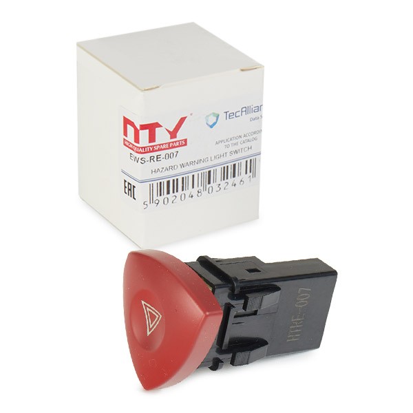 NTY EWS-RE-007 Hazard Light Switch ESPACE 2.0 dCi (JK03, JK04, JK1C, JK1G, JK1J, JK1K) 173 PS Diesel