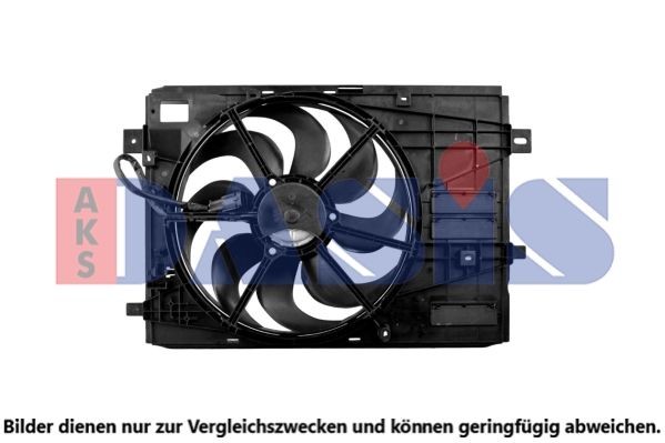 AKS DASIS Fan, radiator Article number: 068092N cheaply