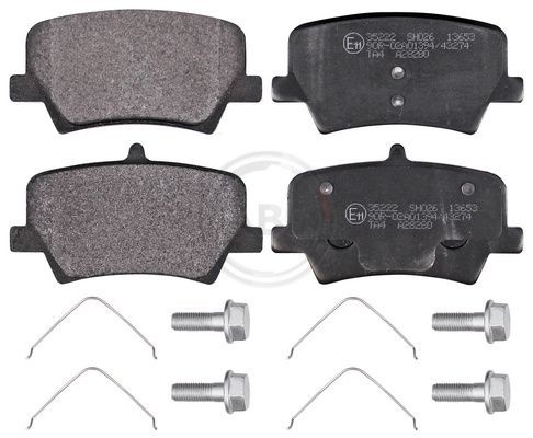 A.B.S. Brake pad set Article number: 35222 cheaply