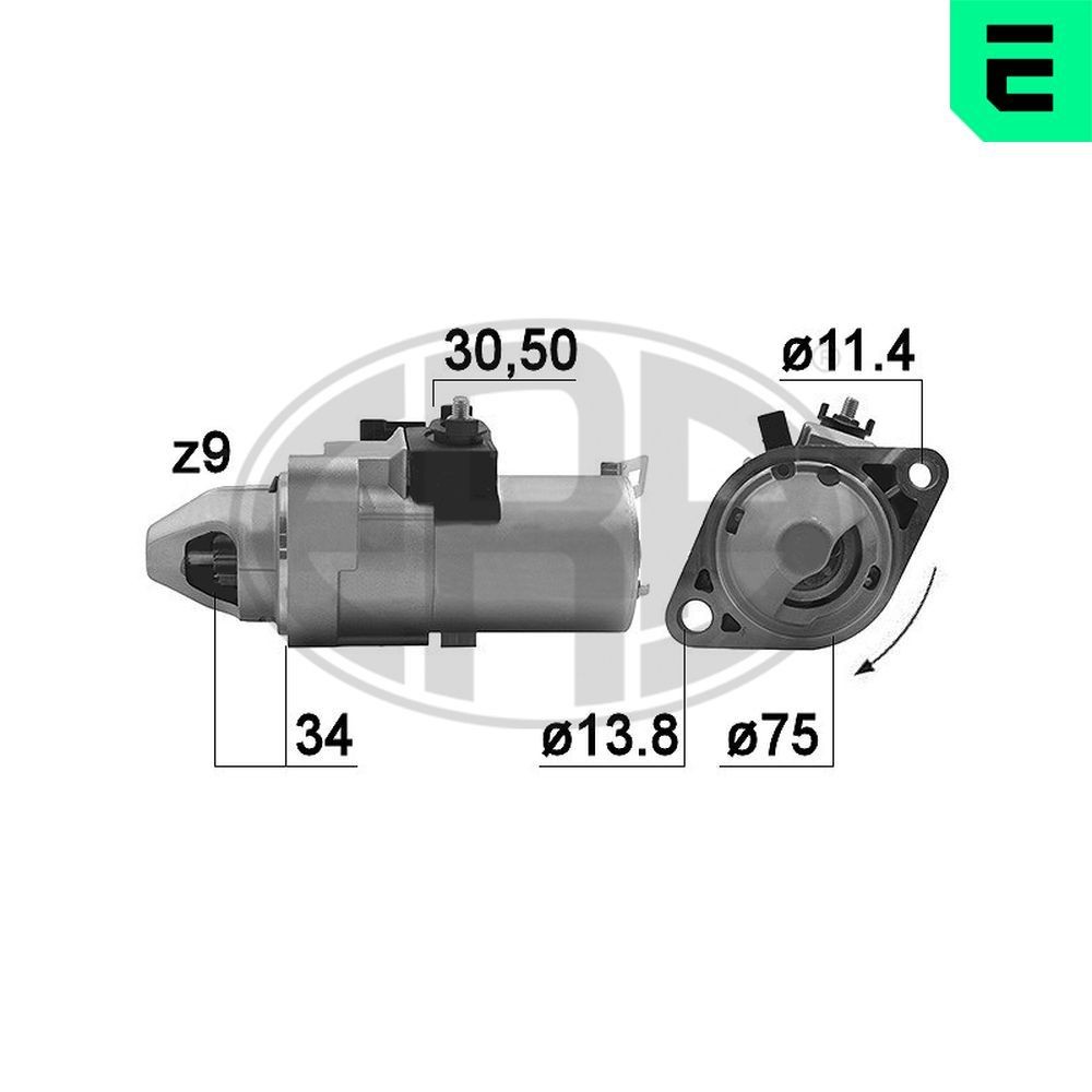 ERA Starter motor Article number: 220988A cheaply