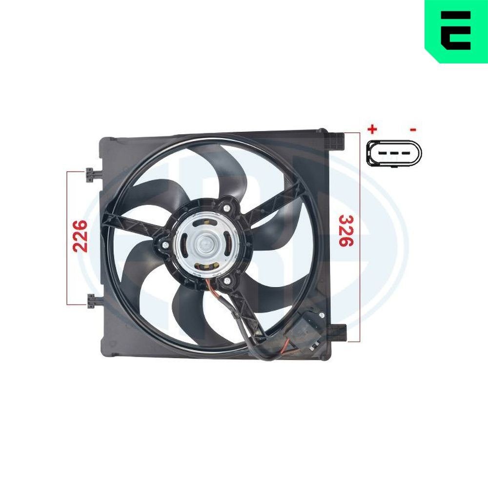 ERA Køleventilator Varenummer: 352122 billige