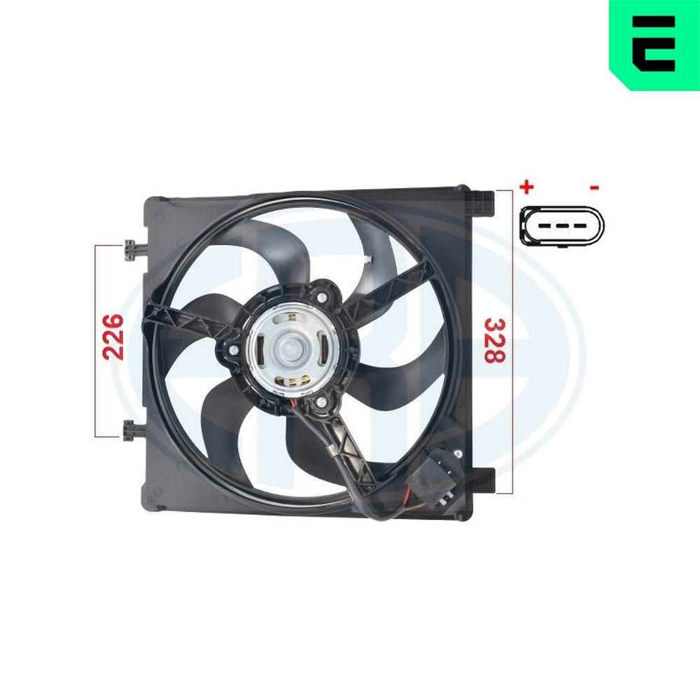 ERA Fan, radiator Article number: 352123 cheaply