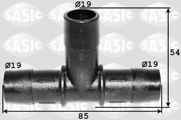 SASIC Connettore flessibili, Flessibile carburante Numero articolo: 3980029 poco costoso
