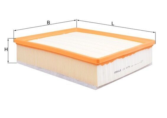 MAHLE ORIGINAL Air filter Article number: LX 4479 cheaply