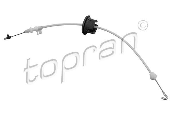TOPRAN Cable, door release Article number: 118 407 cheaply