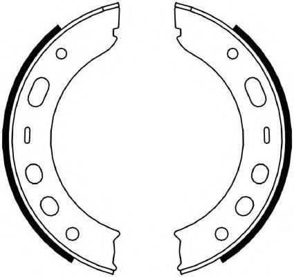 FERODO Handbrake shoes PREMIER Article number: FSB4056 cheaply