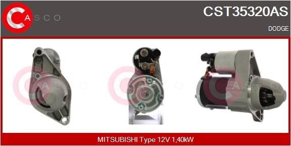 CASCO CEF72012GS Elektromotor, kølerventilator C-MAX 1.8 Flexifuel 125 HK Benzin/Ethanol 2010