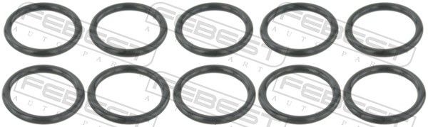 FEBEST RINGAH-017-PCS10 Pakring, klimaanlægsledning CORSA 1.8 (F08, F68) 125 HK Benzin 2009