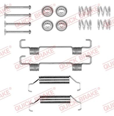 QUICK BRAKE Brake shoe fitting kit Article number: 105-0052 cheaply