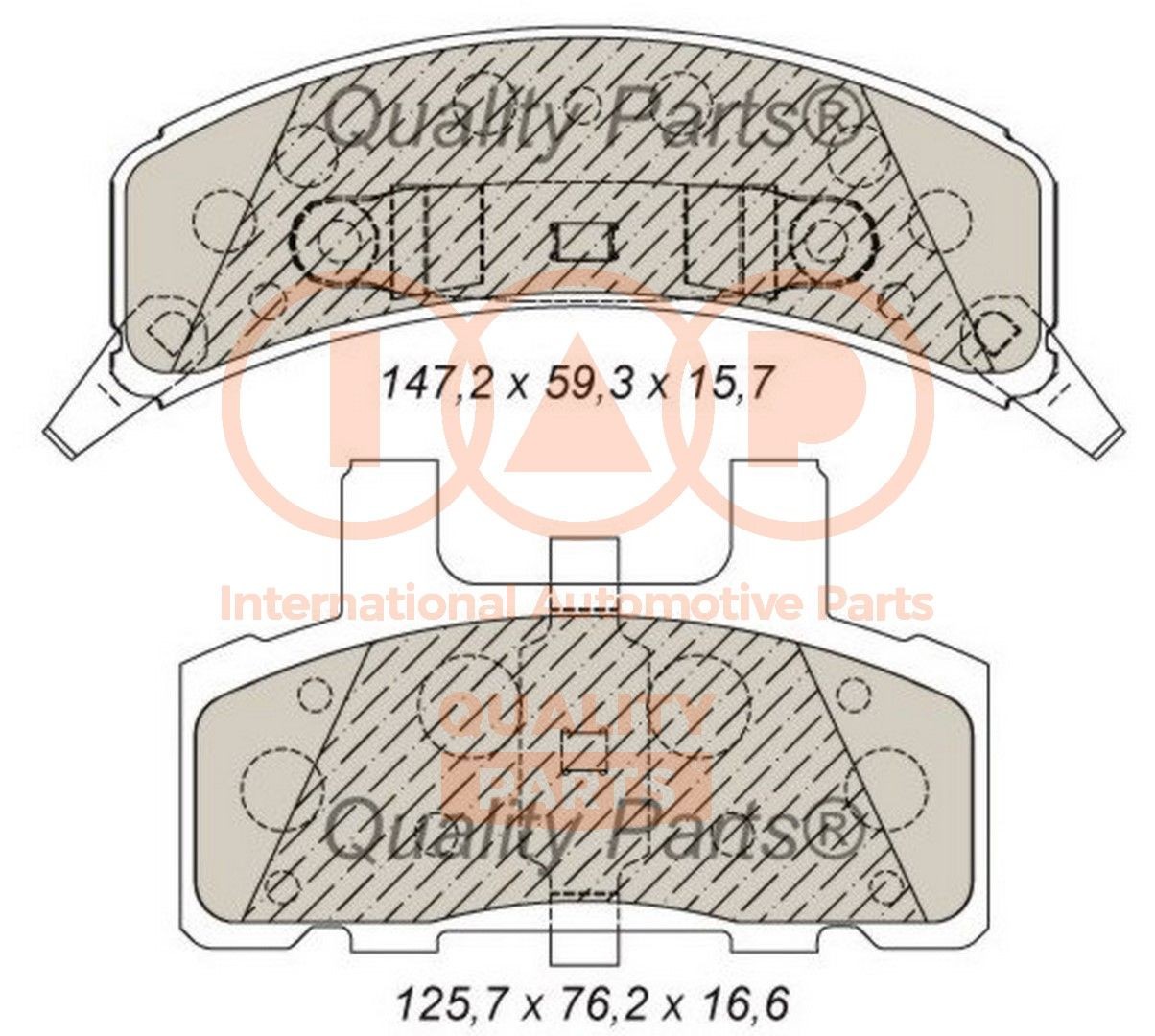 IAP QUALITY PARTS Alternator Article number: 802-25060 cheaply