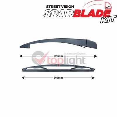 AE TOPLIGHT Wiper Arm Set, window cleaning Article number: TRA-C811 cheaply