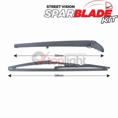 AE TOPLIGHT Wiper Arm Set, window cleaning Article number: TRA-F2B1 cheaply