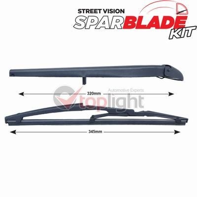 AE TOPLIGHT Wiper Arm Set, window cleaning Article number: TRA-F2P8 cheaply