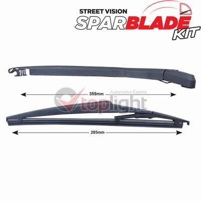 AE TOPLIGHT Wiper Arm Set, window cleaning Article number: TRA-T7Y2 cheaply
