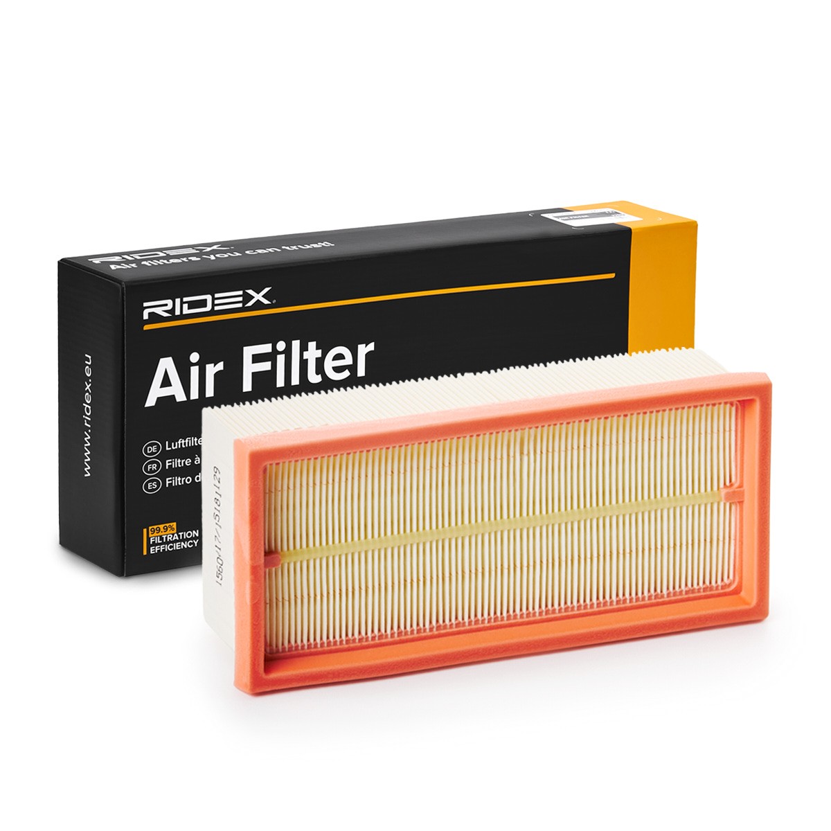 RIDEX Air filter Article number: 8A0893 cheaply