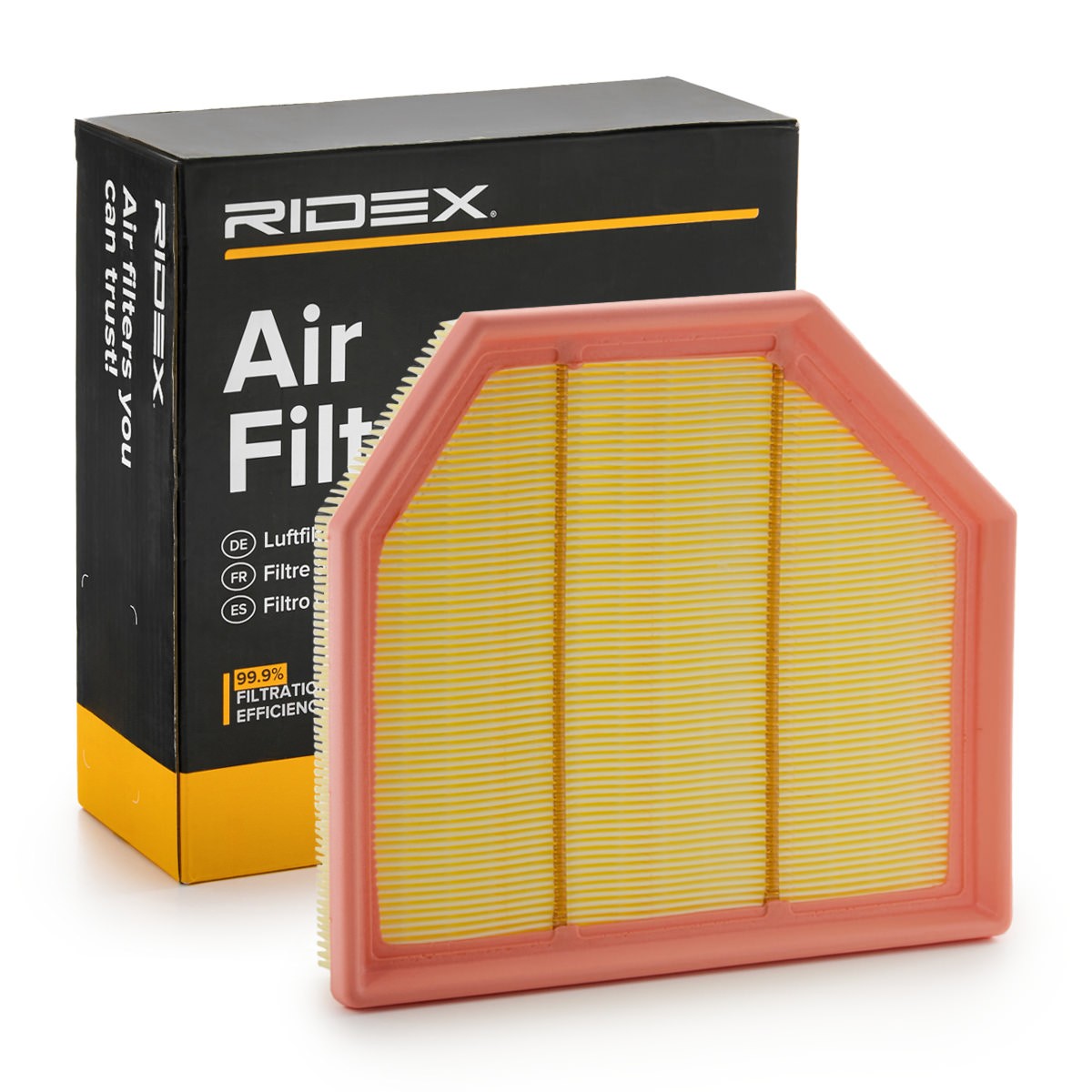 RIDEX Luftfilter Varenummer: 8A1143 billige
