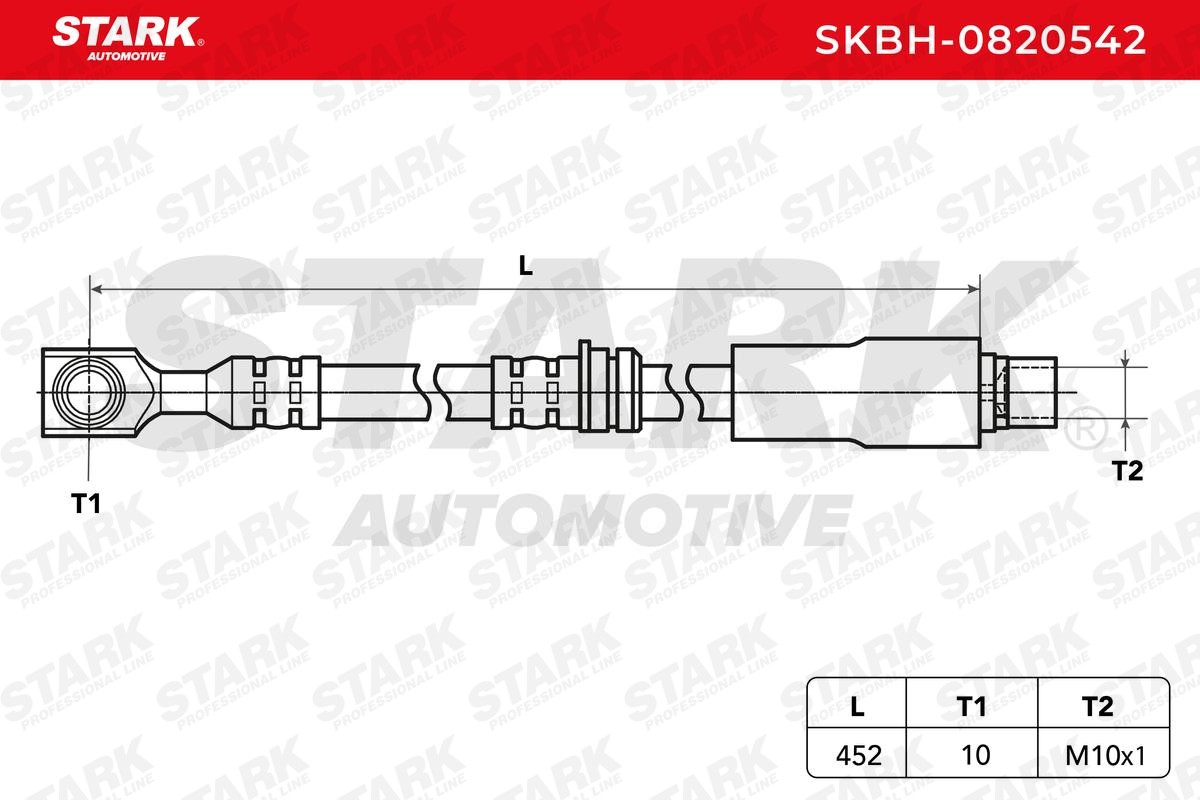 STARK Brake hose Article number: SKBH-0820542 cheaply