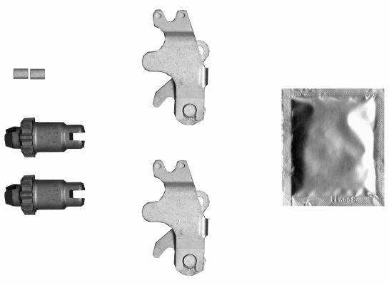 TEXTAR Brake shoe fitting kit Article number: 97044000 cheaply