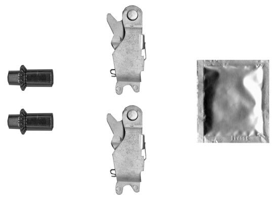 TEXTAR Brake shoe fitting kit Article number: 97044300 cheaply