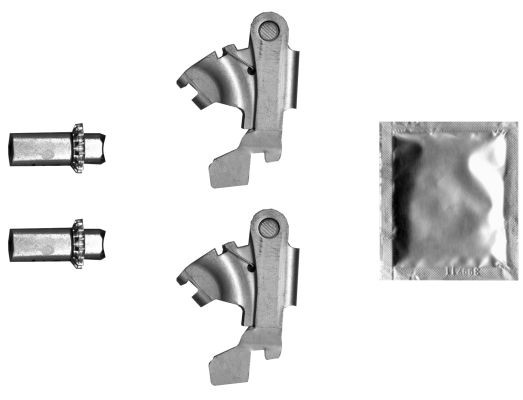 TEXTAR Brake shoe fitting kit Article number: 97044500 cheaply