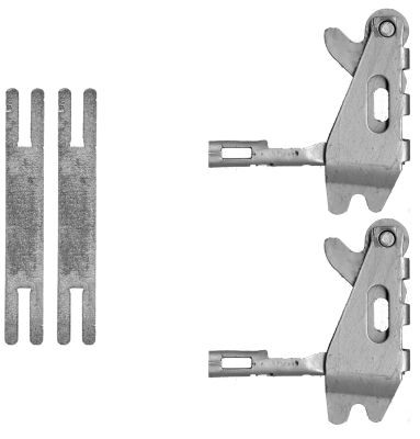 TEXTAR Brake shoe fitting kit Article number: 97045000 cheaply