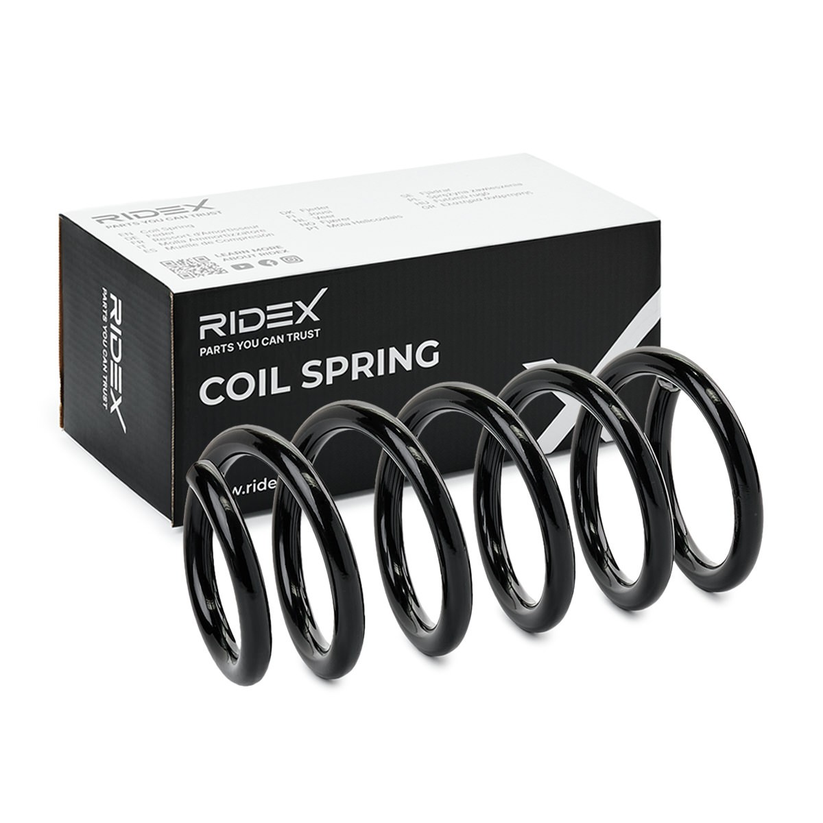 RIDEX Coil spring Article number: 188C0890 cheaply