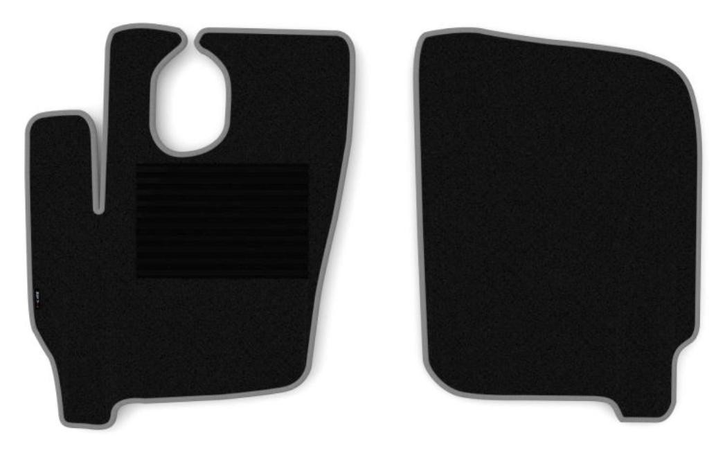 F-CORE Universal floor mats Article number: MT09 GRAY cheaply