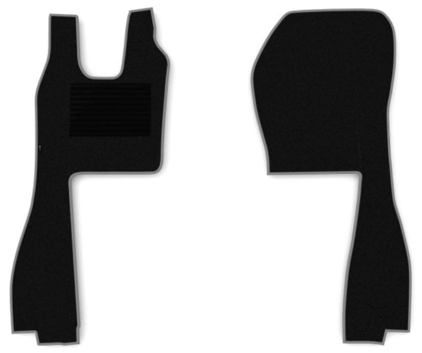 F-CORE Universal floor mats Article number: MT31 GRAY cheaply