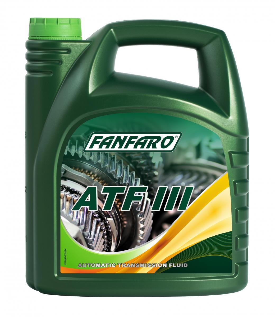 FANFARO Automatic transmission fluid Article number: FF8603-4 cheaply