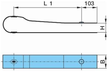 BPW Securing Element Article number: 05.348.30.05.0 cheaply