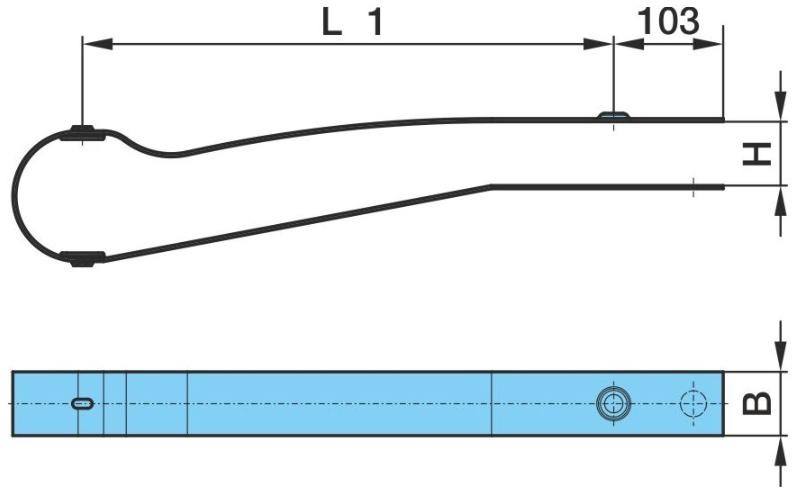 BPW Securing Element Article number: 05.348.30.49.0 cheaply