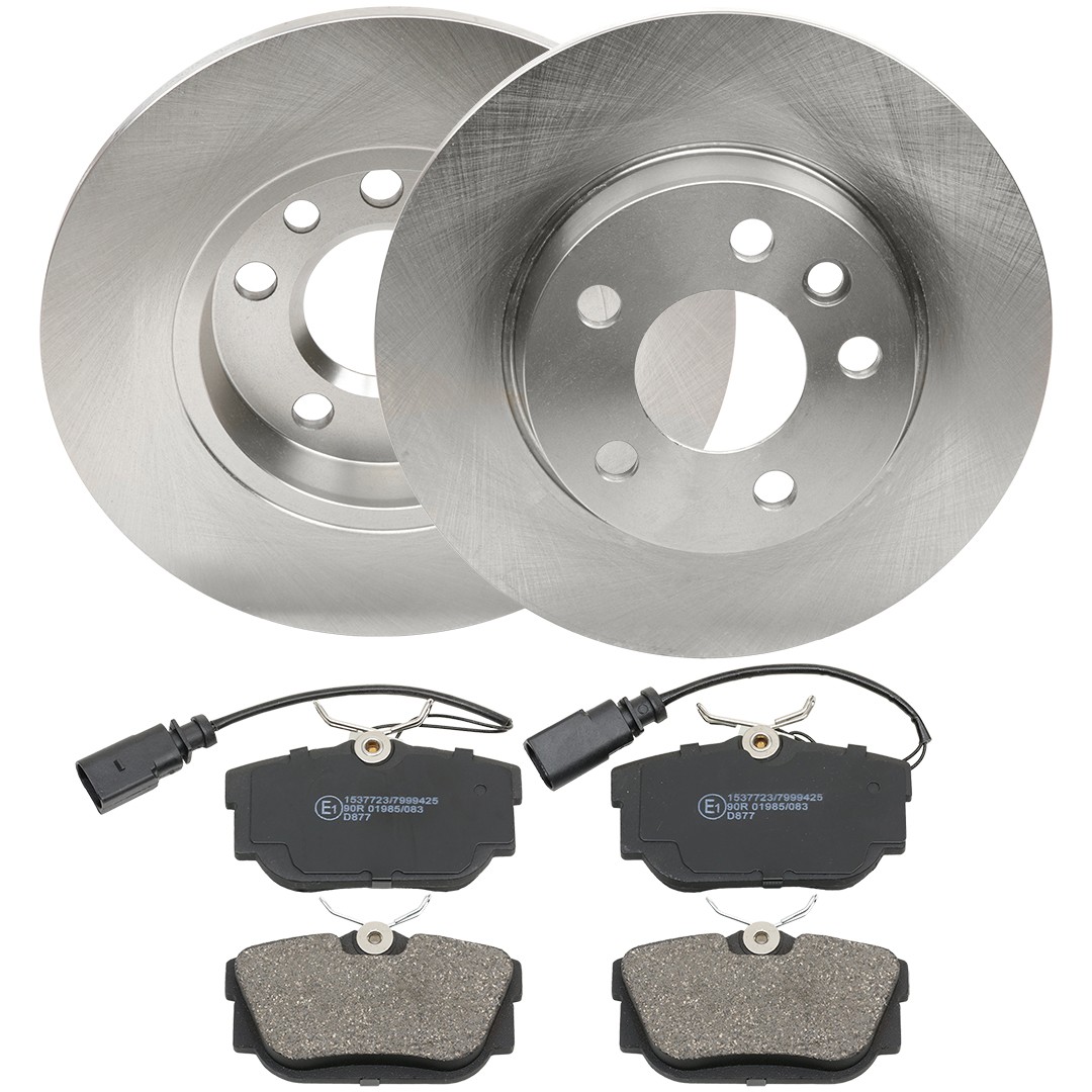 RIDEX Brake discs and pads set Article number: 3405B0322 cheaply
