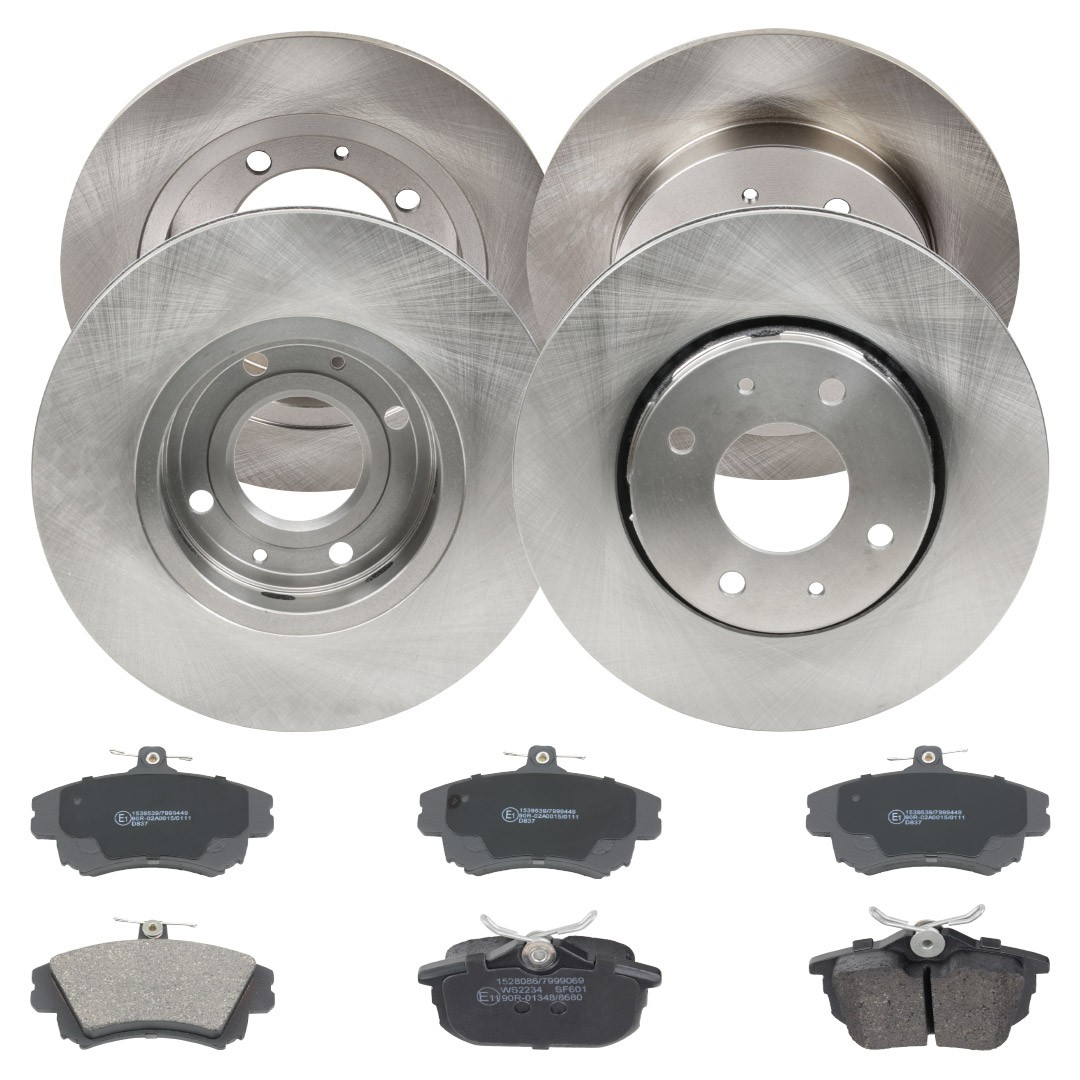 RIDEX Brake discs and pads set Article number: 3405B0337 cheaply