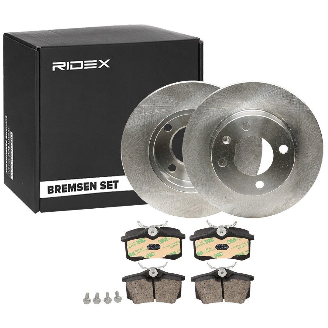 RIDEX Bremseskiver og klodser Varenummer: 3405B0365 billige