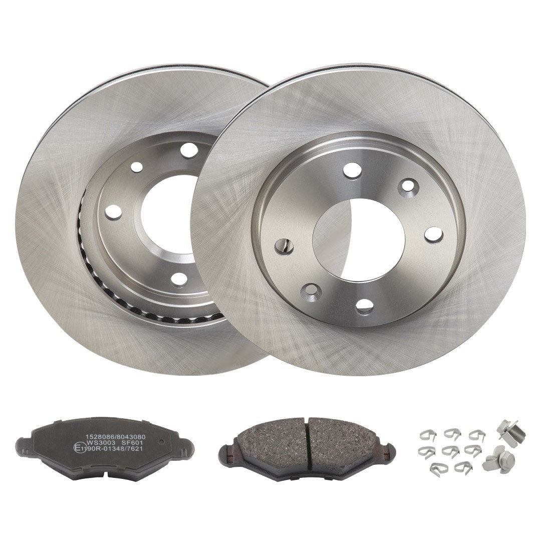 RIDEX Brake discs and pads set Article number: 3405B0371 cheaply