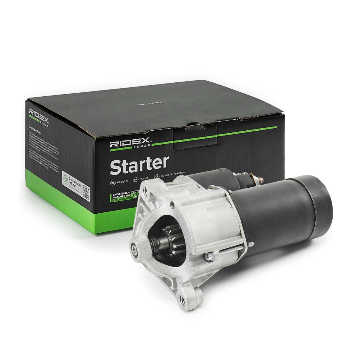 RIDEX REMAN Starter Varenummer: 2S0215R billige