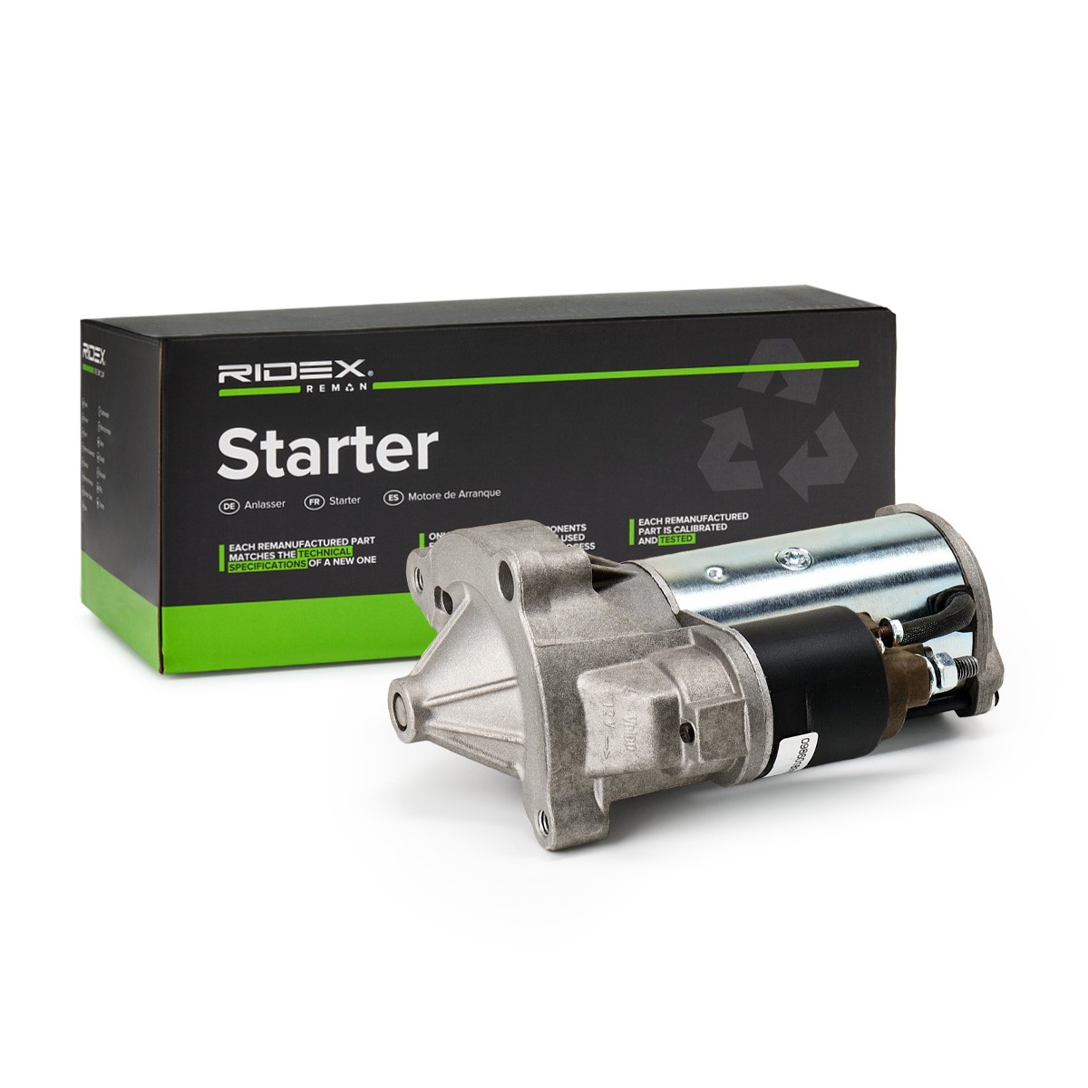 RIDEX REMAN Starter Varenummer: 2S0033R billige