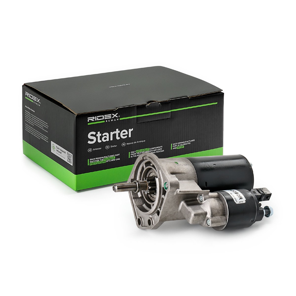 RIDEX REMAN Starter Varenummer: 2S0090R billige