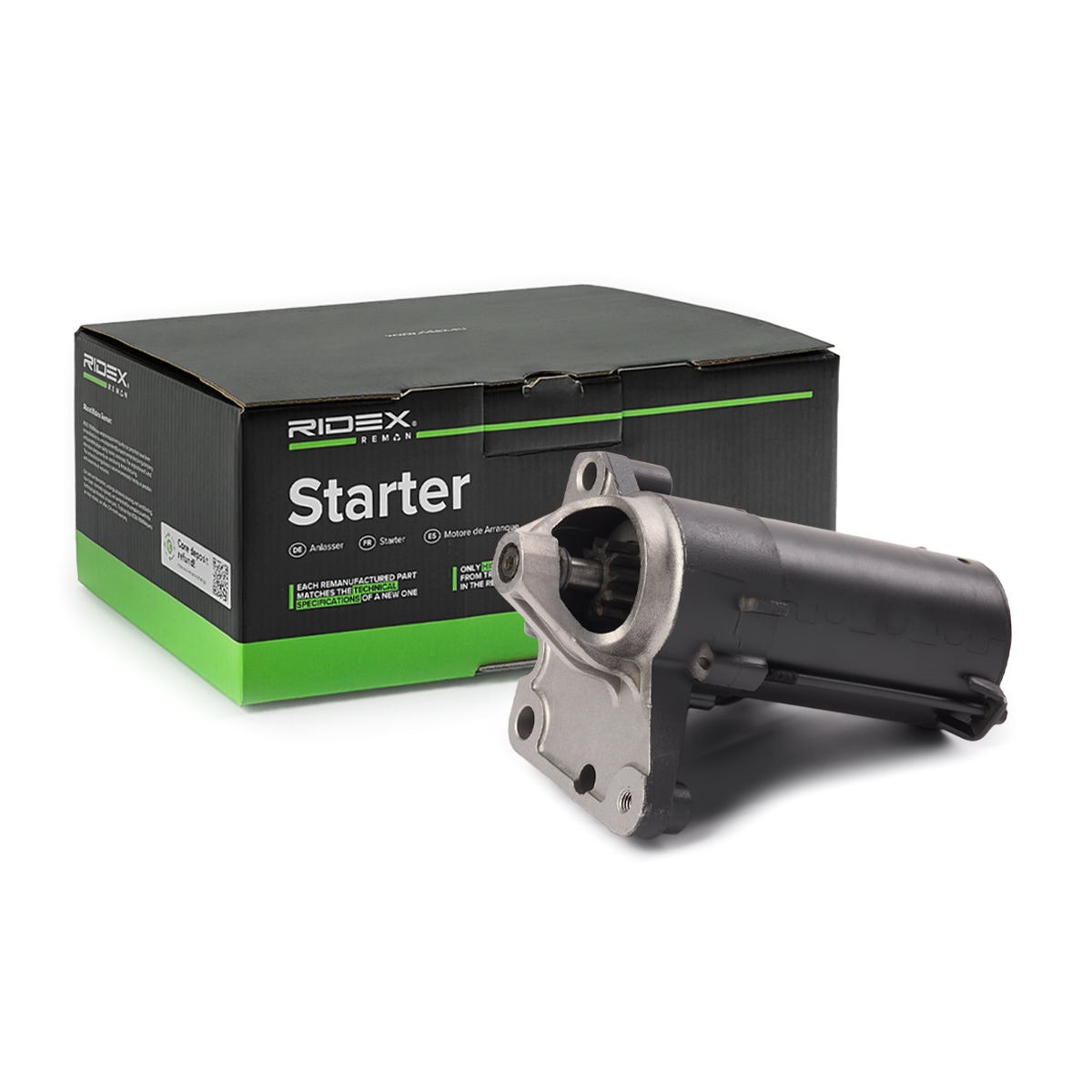 RIDEX REMAN Starter Artikli number: 2S0063R soodsalt