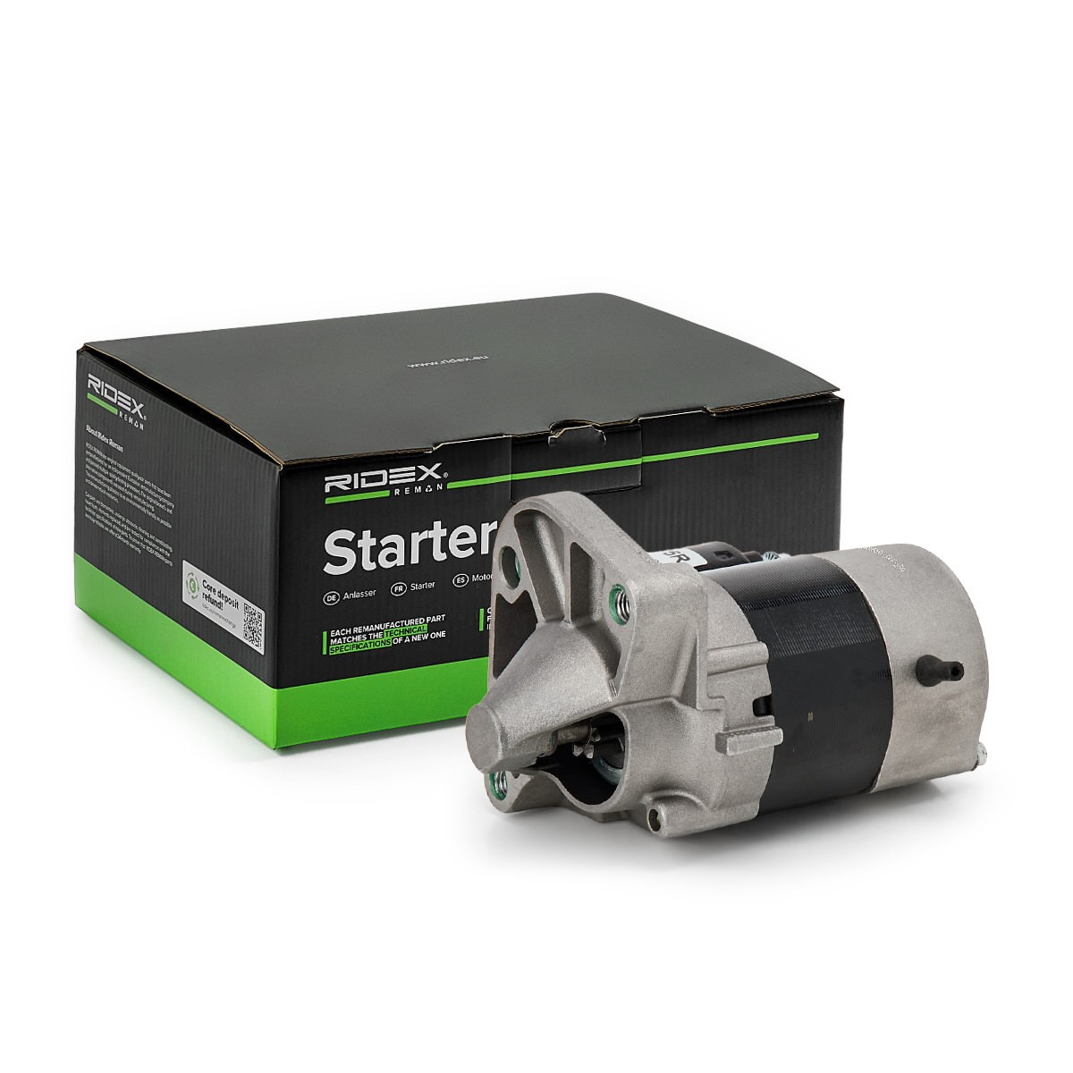 RIDEX REMAN Starter motor Article number: 2S0075R cheaply