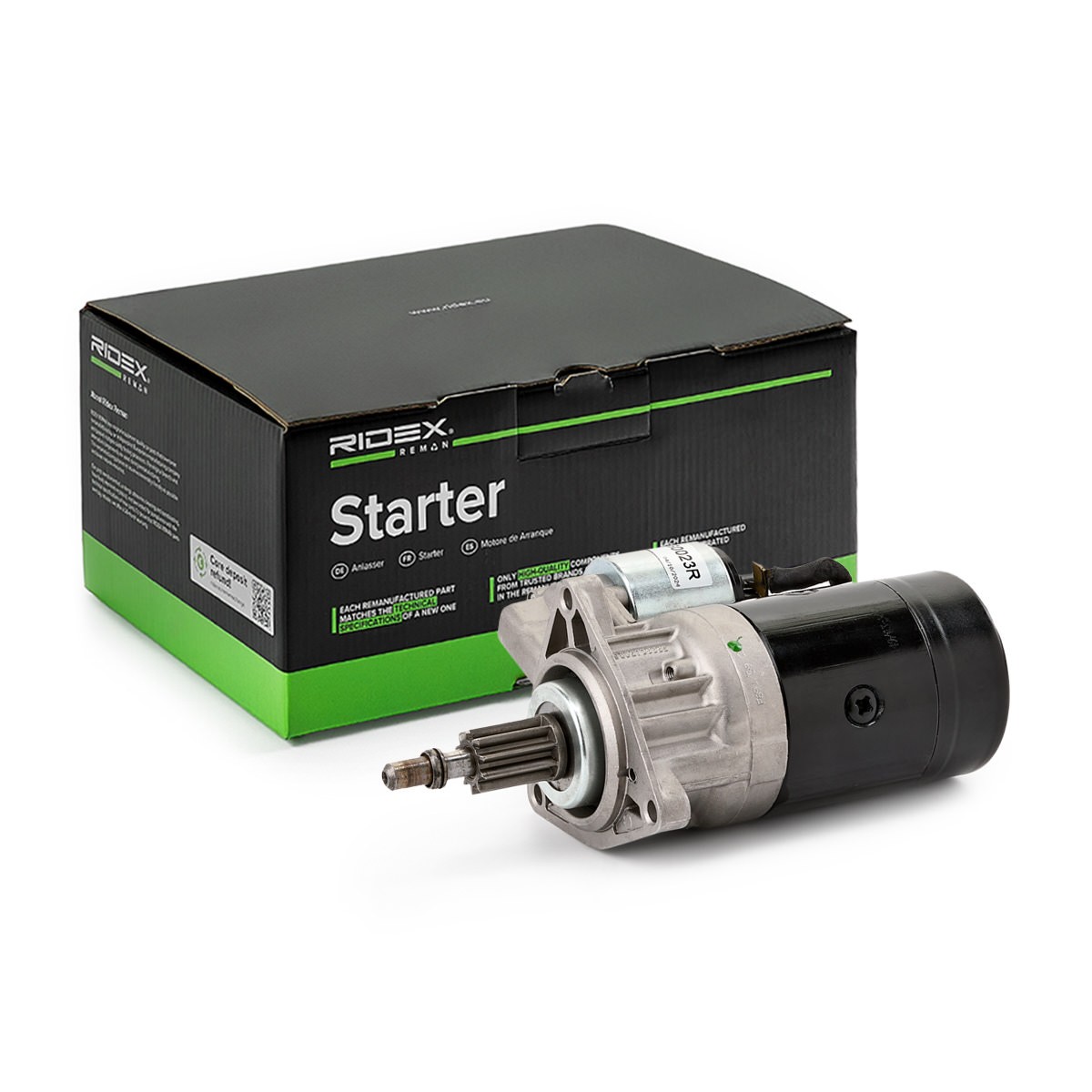 RIDEX REMAN Starter motor Article number: 2S0023R cheaply