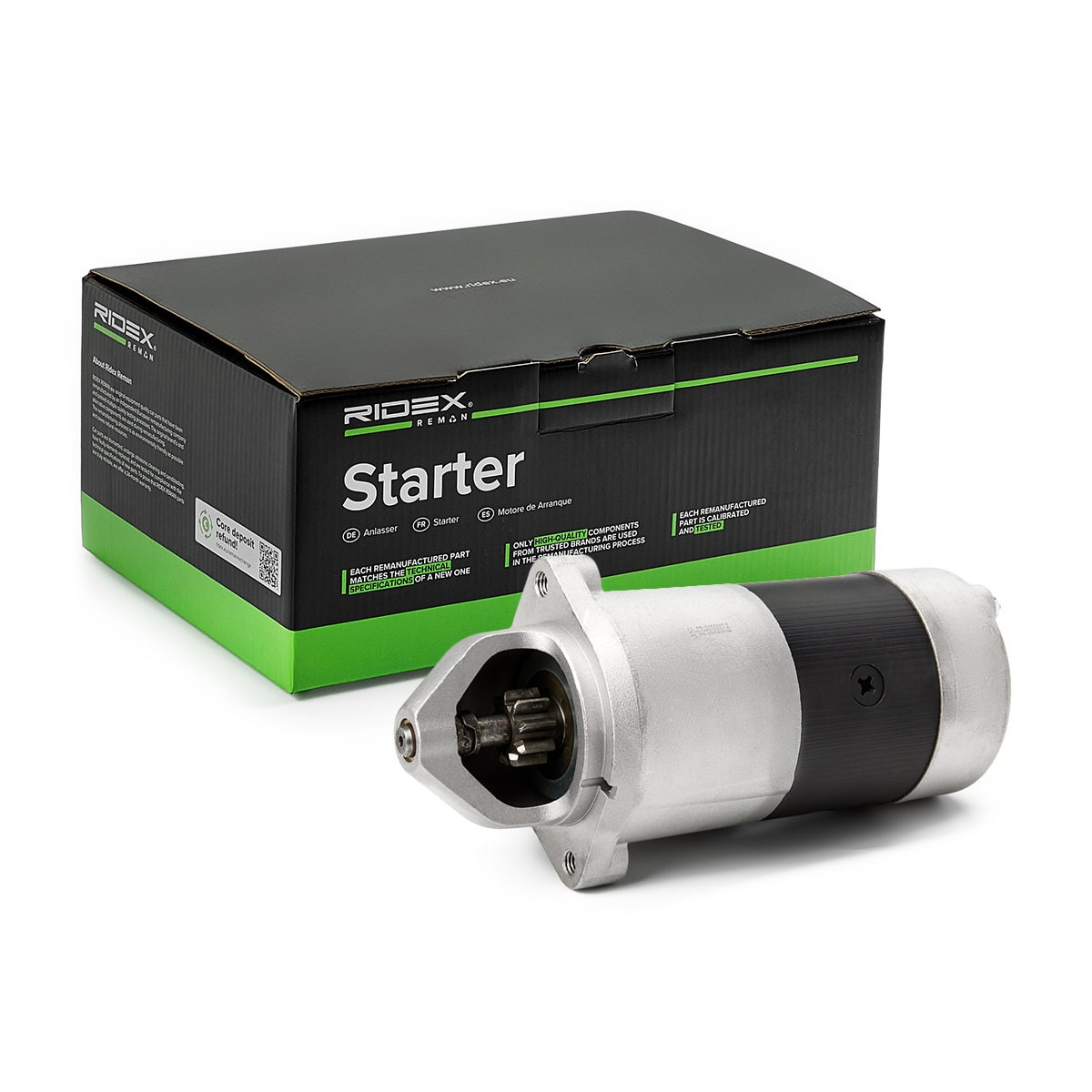 RIDEX REMAN Starter motor Article number: 2S0271R cheaply