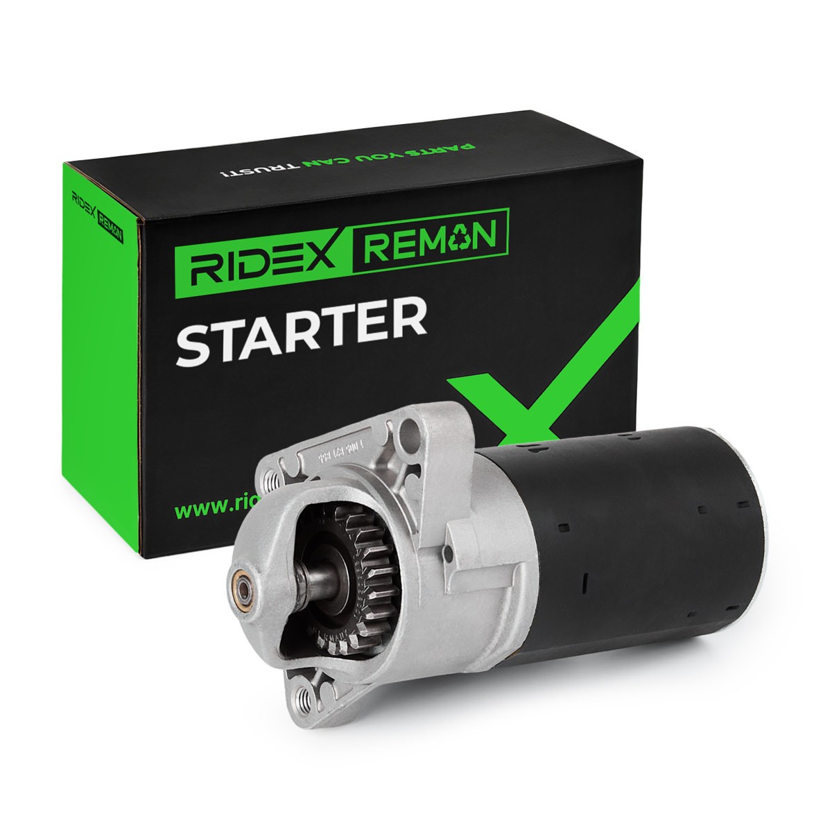 RIDEX REMAN Starter Artikli number: 2S0196R soodsalt