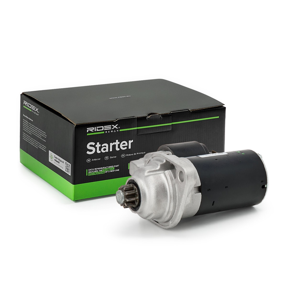 RIDEX REMAN Starter motor Article number: 2S0026R cheaply