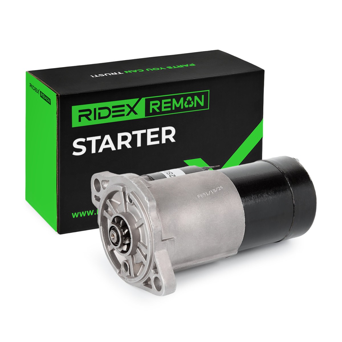 RIDEX REMAN Starter Artikli number: 2S0191R soodsalt