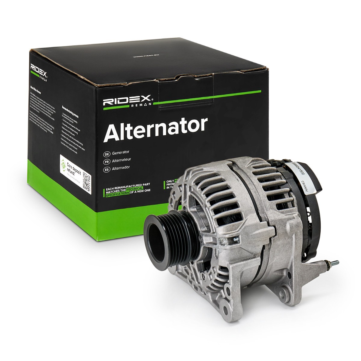 RIDEX REMAN Generator Varenummer: 4G0008R billige