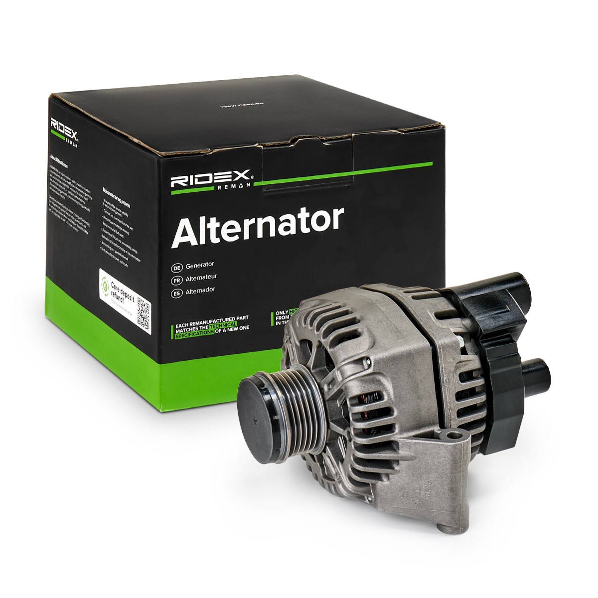RIDEX REMAN Generator Varenummer: 4G0030R billige