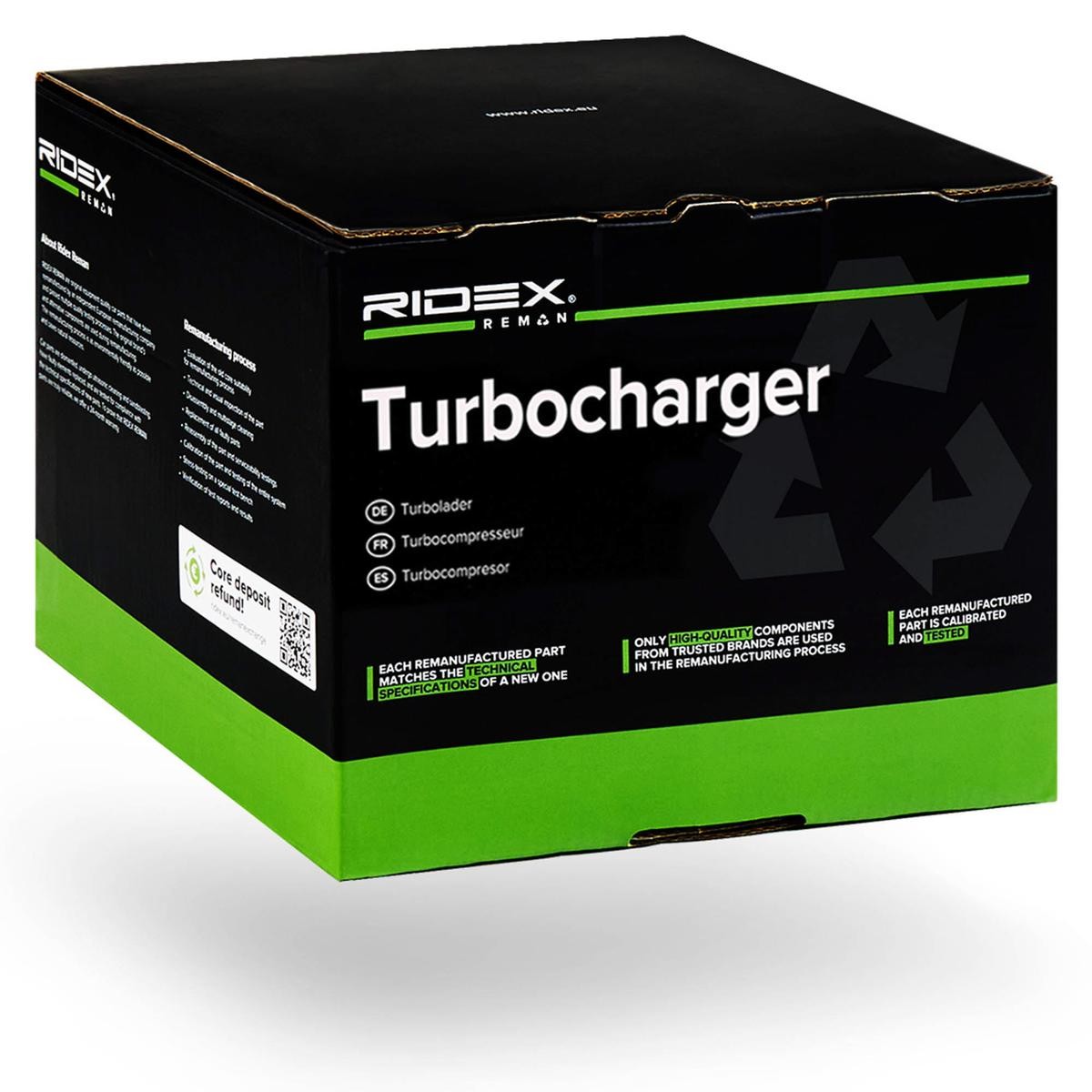 RIDEX REMAN Turbocharger Article number: 2234C0071R cheaply