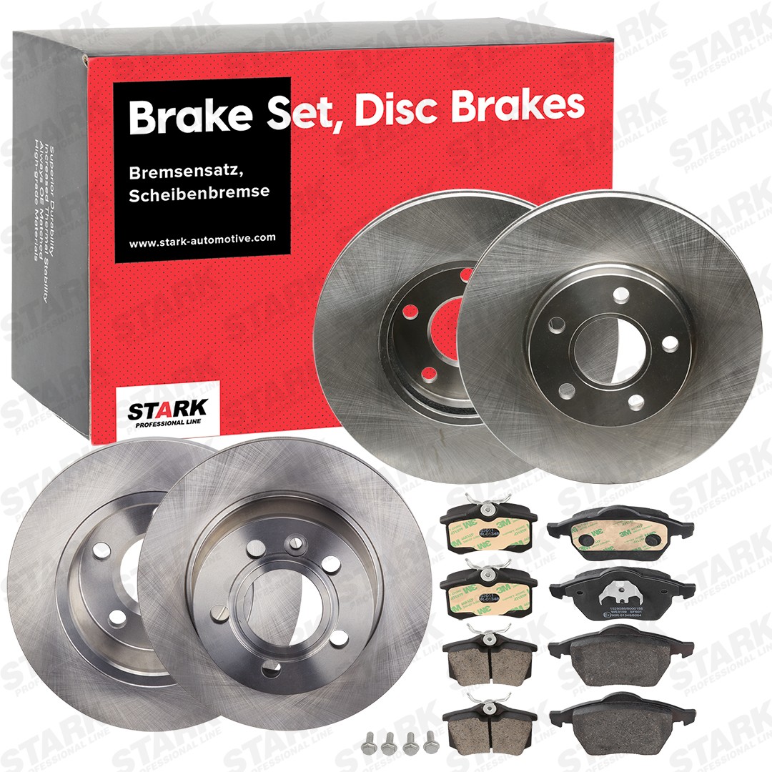 STARK Brake discs and pads set Article number: SKBK-1090379 cheaply