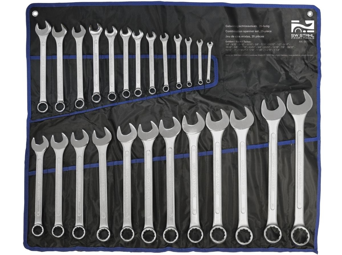 SW-Stahl Spanner Set, ring / open ended Article number: 00922L cheaply